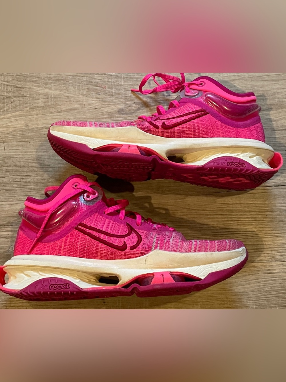 Nike Air Zoom G.T. Jump 2 EP Men's Basketball Shoes Hyper Pink DJ9432-601